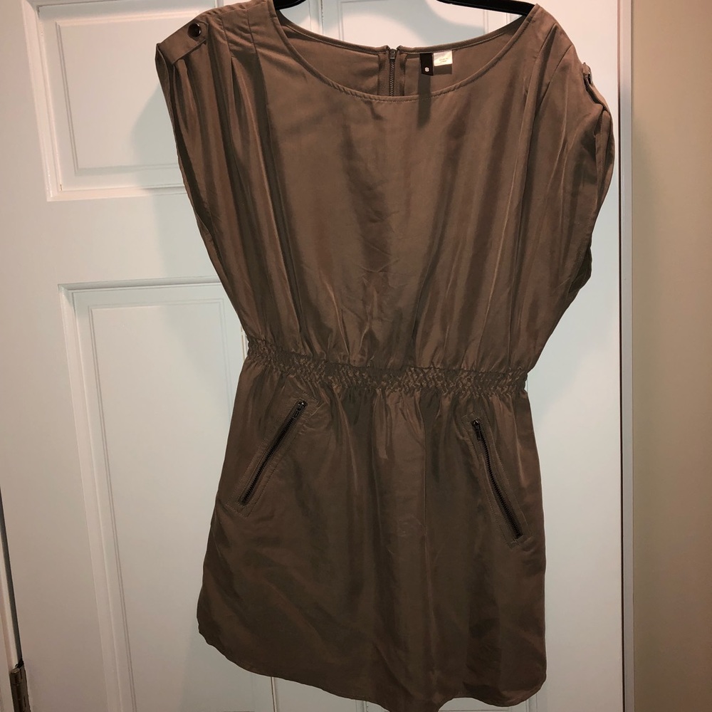 H&M brown dress